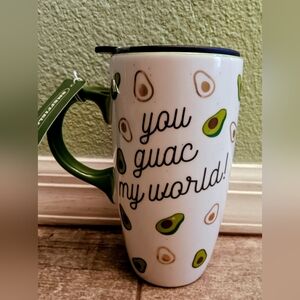 Primitives by Kathy Avocado Mug - Green and White